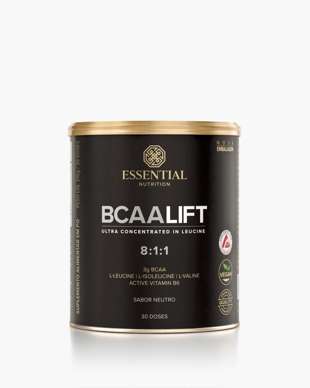 BCAA Lift Neutro Lata 30 doses