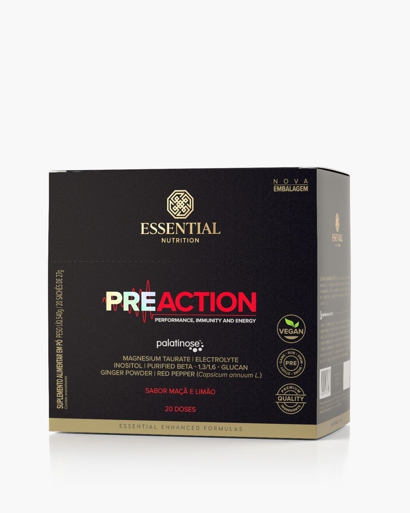 Pre-Action Energy Drink Maca Box 20 saches